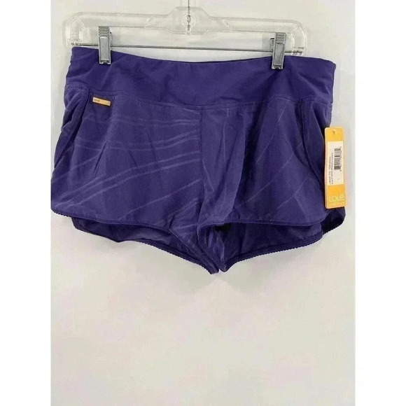 LOLE Run-Up Shorts UPF 50+ Quick Dry Stretch Form PURPLE Large NEW W TAGS - Picture 1 of 16